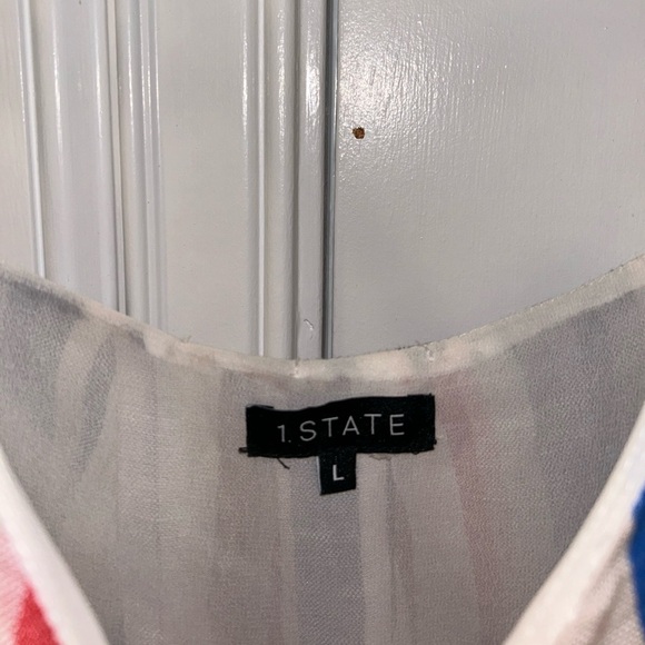 1 State Linen dress Large pre-owned - Picture 4 of 6